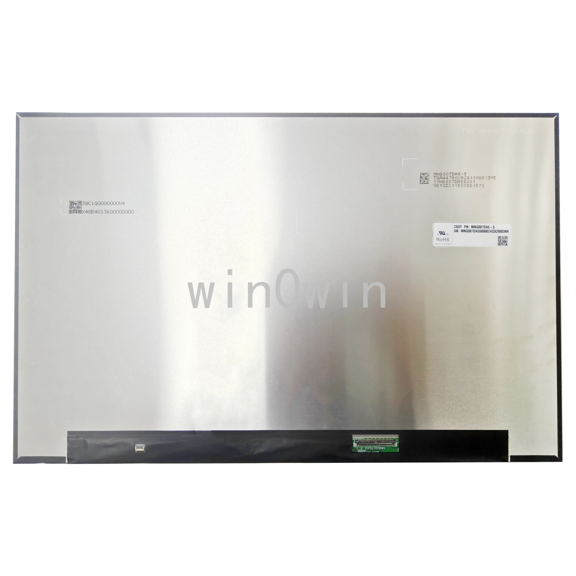

MNG007DA5-5 IPS 16,0 дюйма, 2560x1600, 40-контактный оригинальный сменный дисплей, матричный ЖК-экран для ноутбука