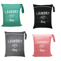 New Travel Laundry Bags with Zip, Waterproof Laundry Bag Travel, Reusable Wet Bag with Zip, Waterproof Laundry Bag for Fitness 6