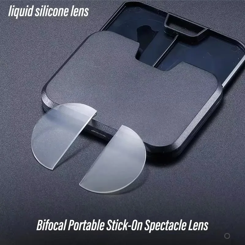 New New Silicone Bifocal Reading Lens 1.5 Anti Blue Light Magnification Stick-on Presbyopic Lenses Eye Protection Reusable 1.0 - 3.0 - Aliexpress Deal