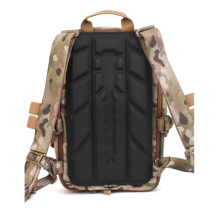 Mochila táctica outdoor con panel transpirable y acolchado de espuma - imagen 5
