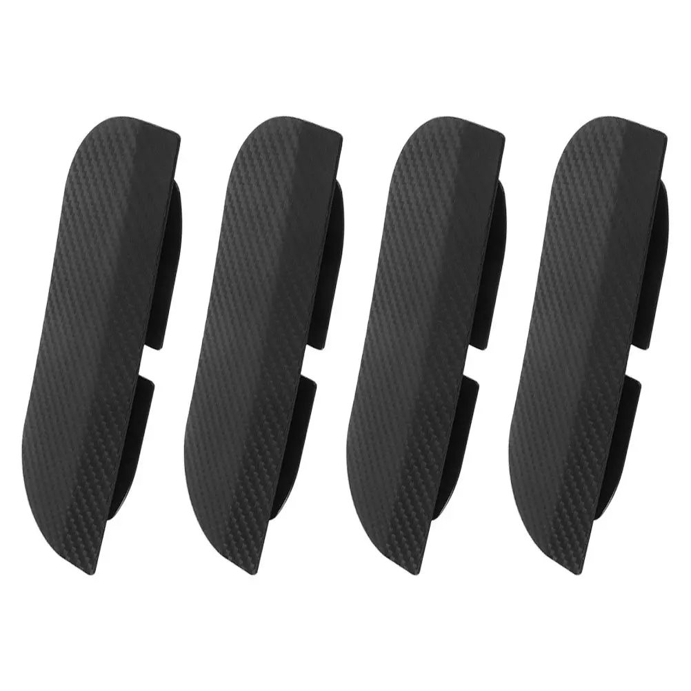

4pcs Car Side Mirror Rain Visor Universal Durable Eyebrow Guard For Vehicle Exterior Protection Smoke Auto Accessory Rearview