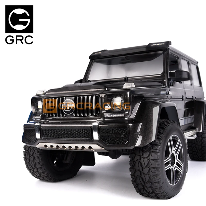 KXRC-Grille frontale verticale argentée galvanisée, décoration pour voiture 1/10 RC Inoler Traxxas TRtage G500 TRX6 G63 Jas, pièces