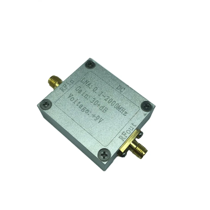 

Rf Broadband Low-noise output 0.1-2000MHz Gain32dB High Frequency Amplifier