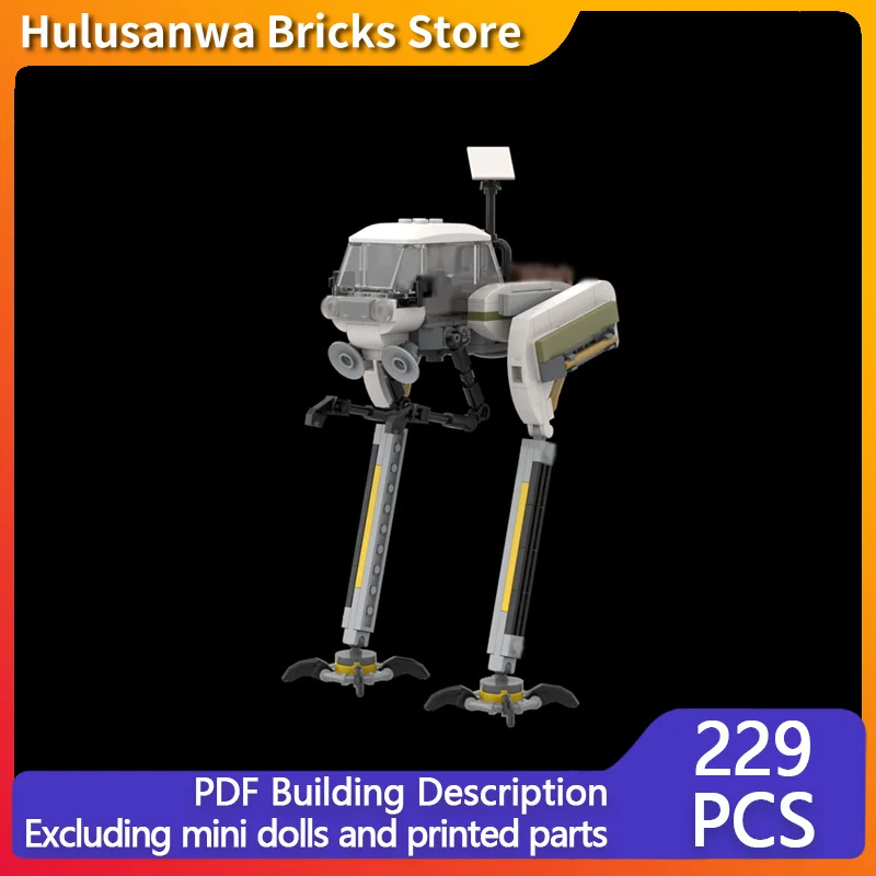 

MIRP-D Space Harvester Model MOC Building Bricks War Equipment Modular Technology Gifts Holiday Assemble Children Toys Suit