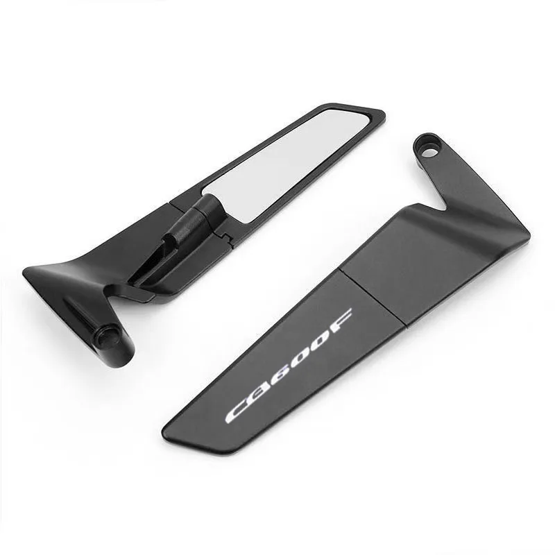 Motorcycle Rotatable Aluminum Alloy Rearview Mirrors fixed Wing For Honda CB600F CB 600 F CB600 Accessories