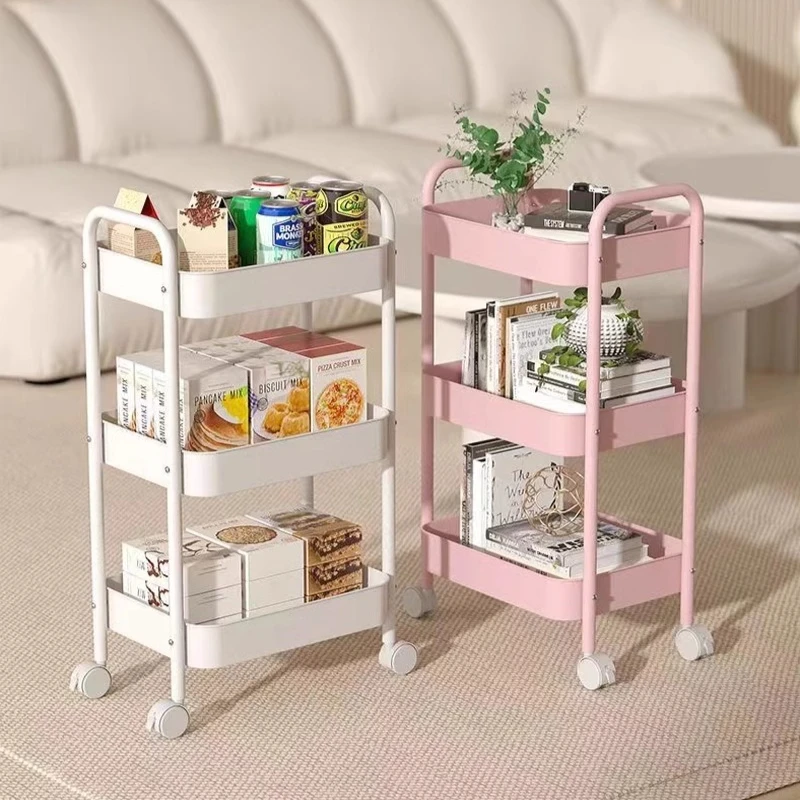 

Kitchen Islands Storage Furniture Home Organizer Shelves Portable Trolley Aesthetic Auxiliary Muebles De Cocina Cart Trolleys
