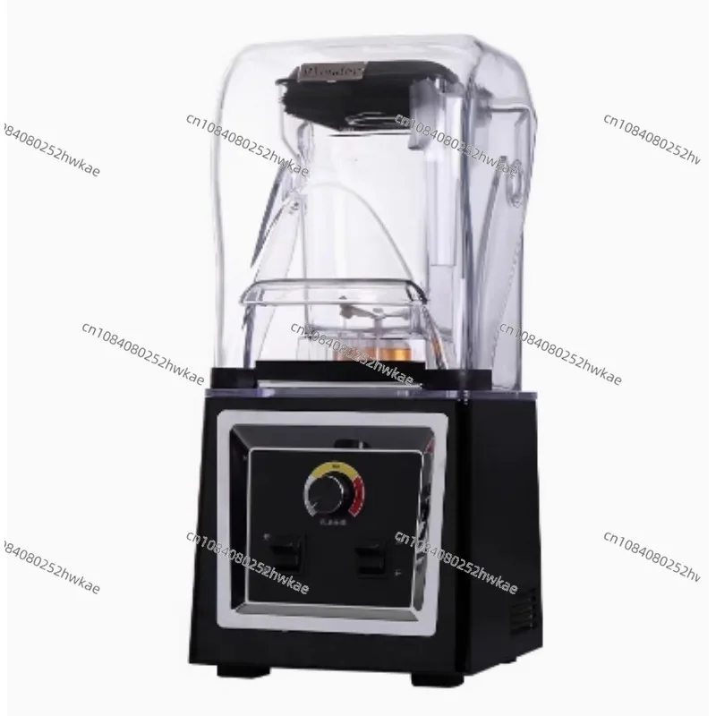 

Smoothie machine Commercial milk tea shop Silent with cover Sound insulation Smoothie planer Crushed ice mixer Juice squeezing