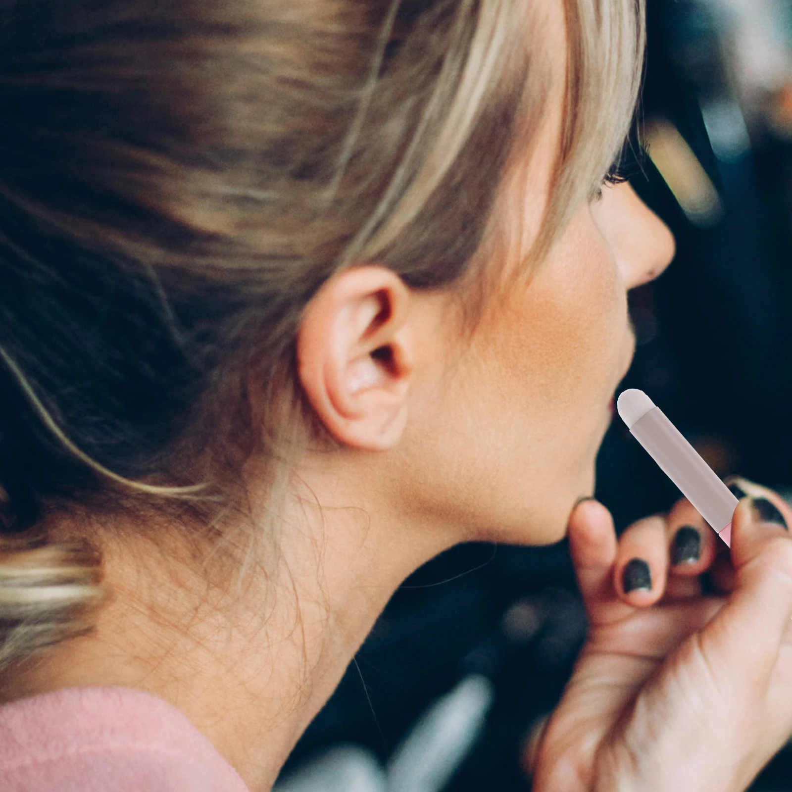 8Pcs 립글로스 브러쉬 세트 고품질 립스틱 어플리케이터 다기능 컨실러 메이크업 브러쉬 휴대용 립밤 어플리케이터