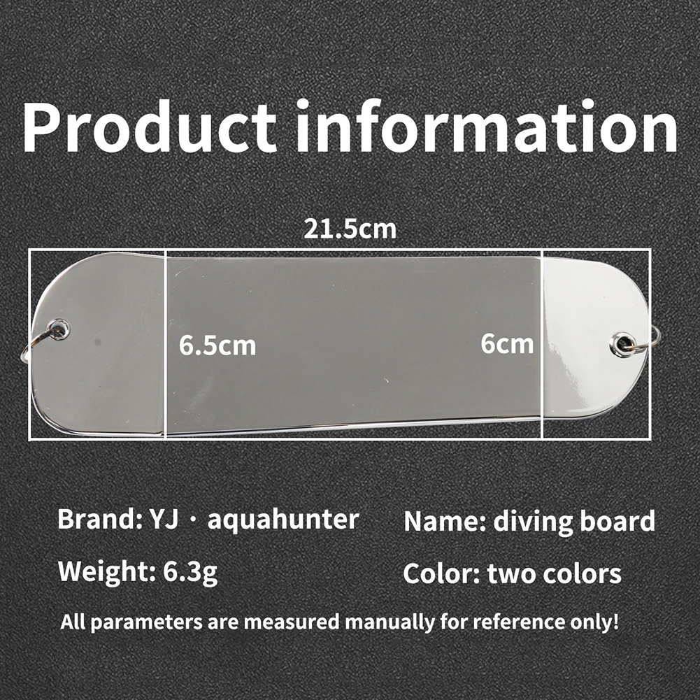 Lampeggiatore per salmone Teaser Flash Board in lega di alluminio per pesca alla traina Lampeggianti per immersioni subacquee Accessori per la pesca all'aperto