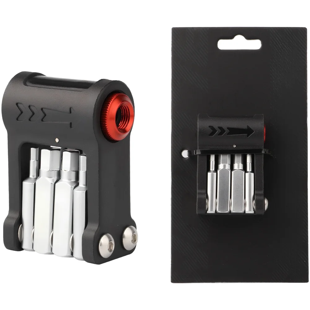 

Road Bike Inflator Nozzle Portable Mini 9 In 1 Multi Function Hex Wrench Repair Tool Bike Inflatable Bottle Mouth Replce Parts
