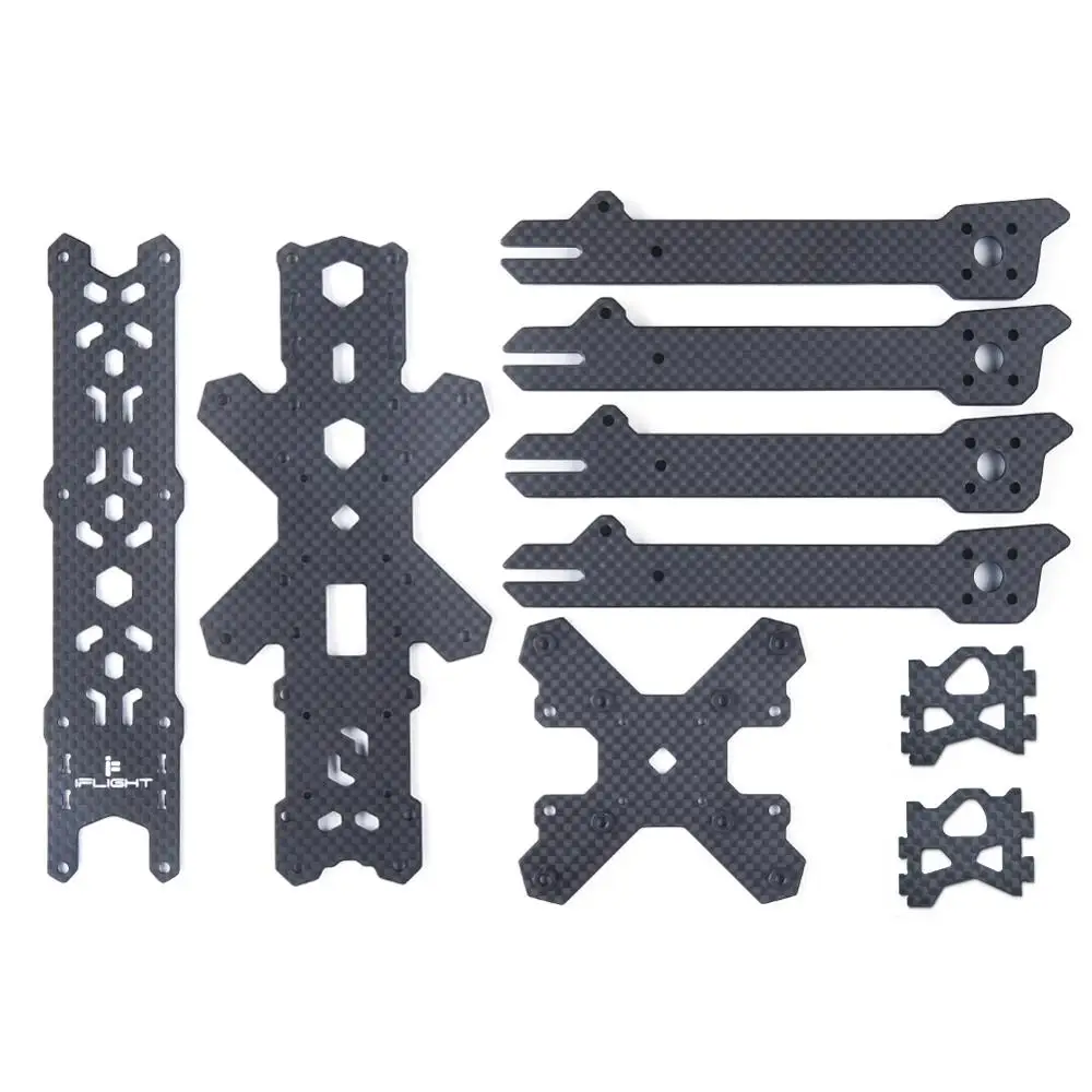 iFlight TITAN XL5 FPV Frame Replacement Part for side plates/middle plate/top plate/bottom plate/1pair arms/screws pack/3D parts