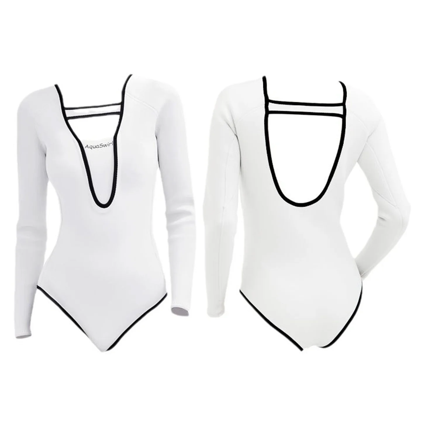 Super Elastic Diving Suit 2.5mm Neoprene Bikini Women's Winter Swimming Cold-Proof Surfing Suit Swimsuit Diving Suit