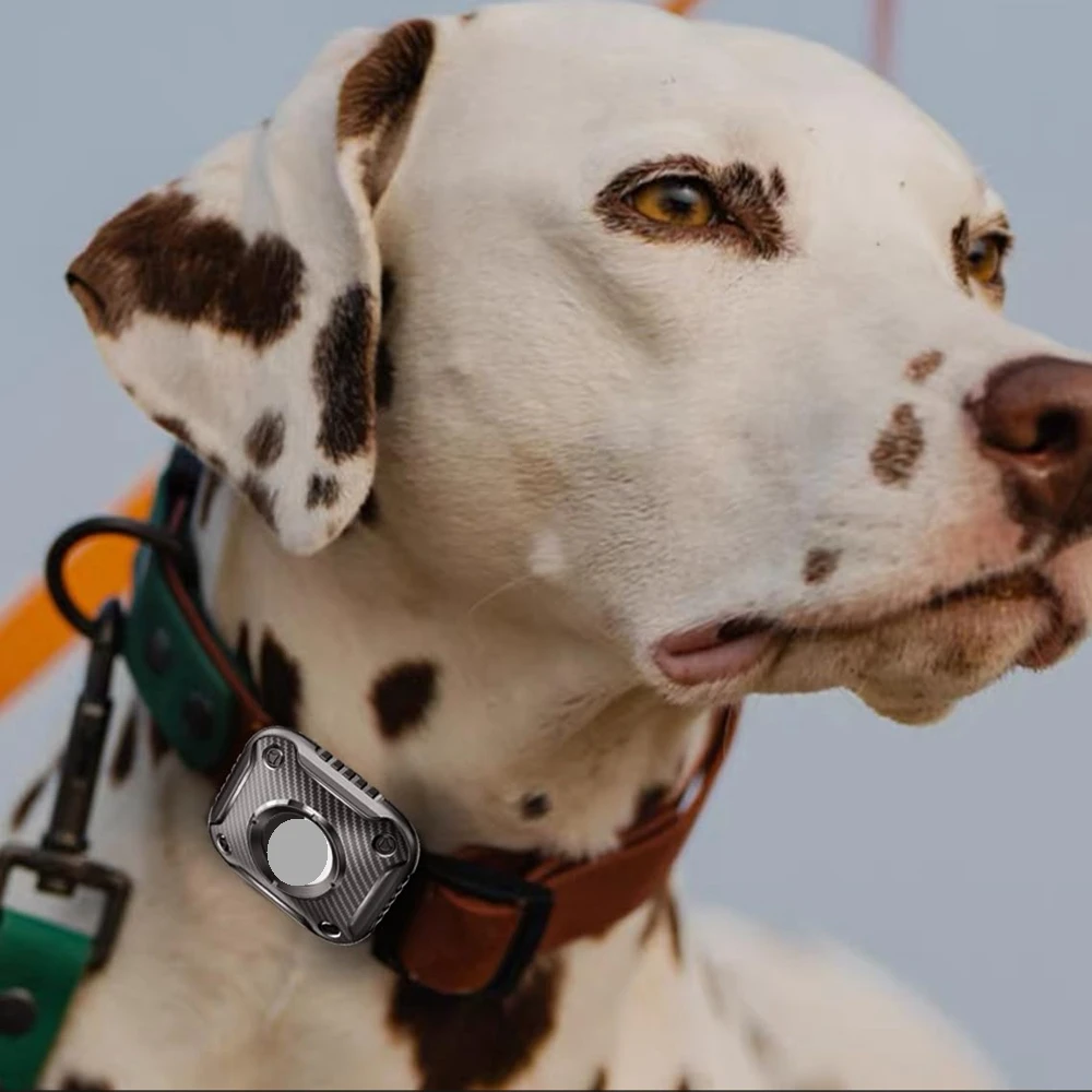 

Waterproof Case for Apple AirTag Anti-lost Cat Dog Collar Holder Pet Tracker Cover Ultra-Durable for AirTag Protective Shell