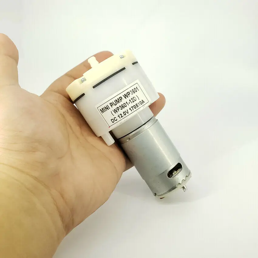 

WP36 12V 555 Mini DC Motor Air Pump Large Flow Oxygen Pump Negative Pressure Suction Vacuum Pump Used As Breast Pump