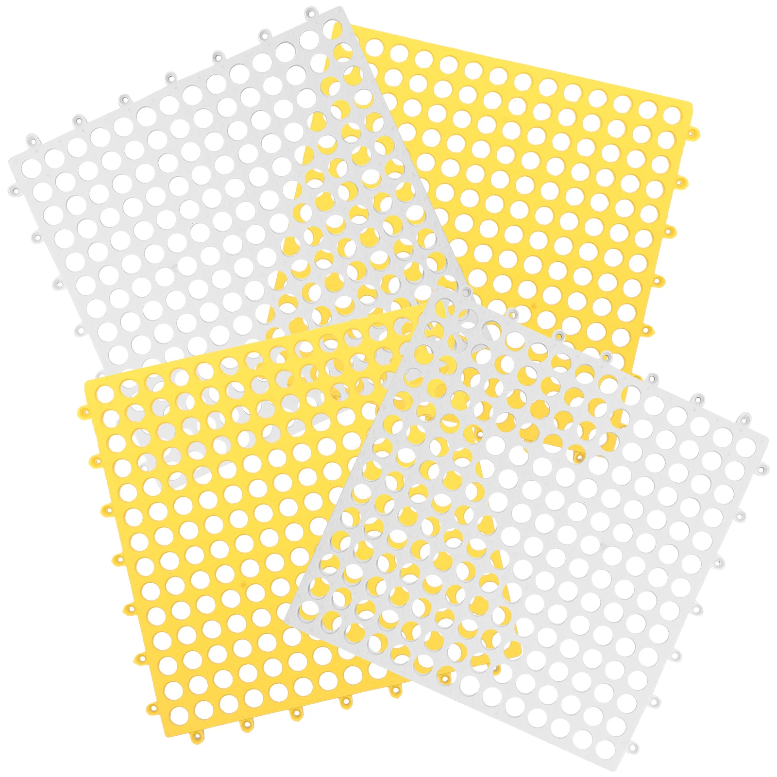 

Non-Slip Bath Mat for Bathroom Drying Floor Shower Pet Cage Doormat Hollow-Out Design Stepping Cushion Foot Mat Easy