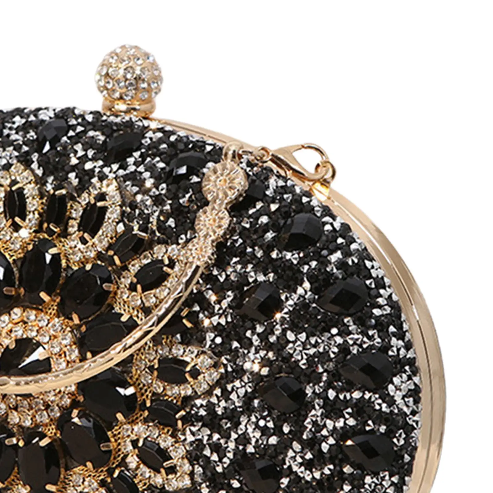 محفظة فاخرة بيضاوية الشكل للسيدات من البولي يوريثان على الشاطئ وأعياد الميلاد وحفلات الصيف وحقائب اليد المصممة للفتيات