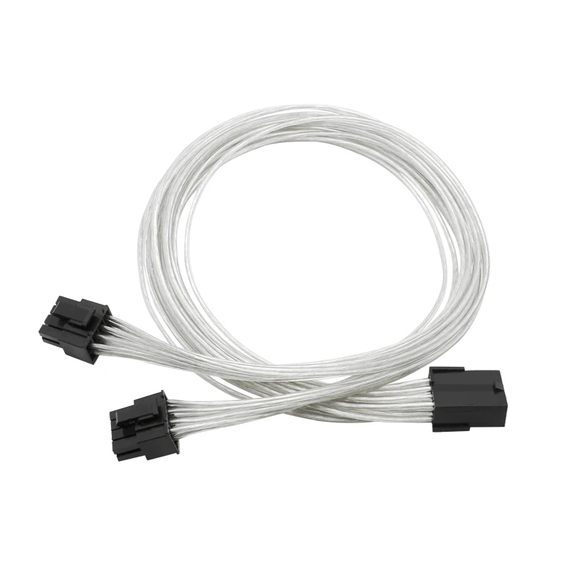 8 Pin to Dual 8 Pin Adapter Power Cables 8 Pin to (6+2)Pin Power Cord Graphics Card Power Adapter Cable 21CM/50CM