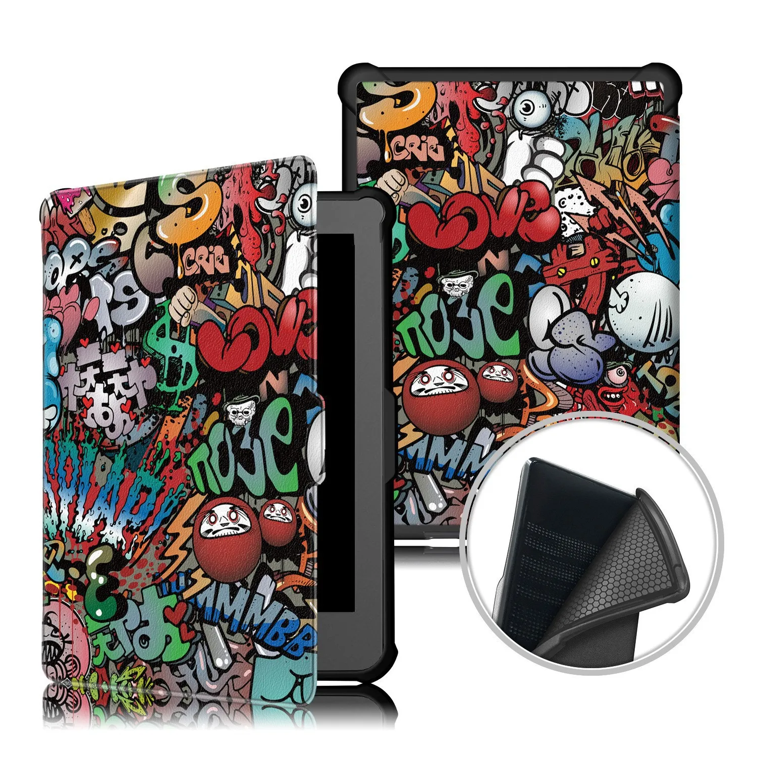 Weiche TPU-Hülle für Kobo Clara HD 6 Zoll 2018 / Clara 2E, flexible Gelhülle mit automatischer Schlaf-/Wachfunktion, mehrere Farben – Detail 6