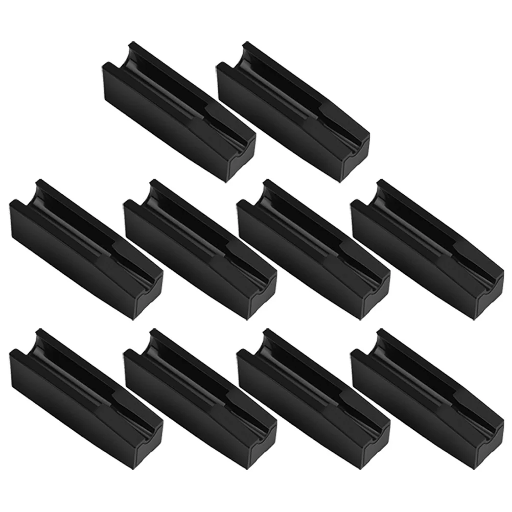 10 個の眉毛鉛筆削りスロット細かい職人技安全な鉛筆削り補助ポータブル化粧鉛筆トリマー