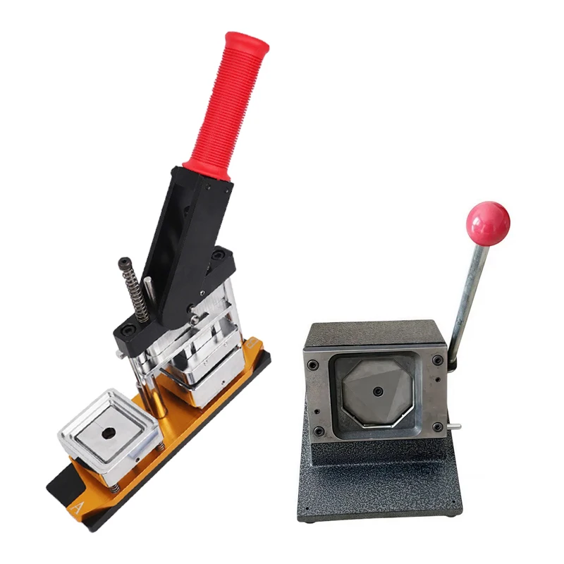 

HOT SALE Square 2"x2" (50x50mm) Photo Fridge Magnet Button Maker Button Machine Kit