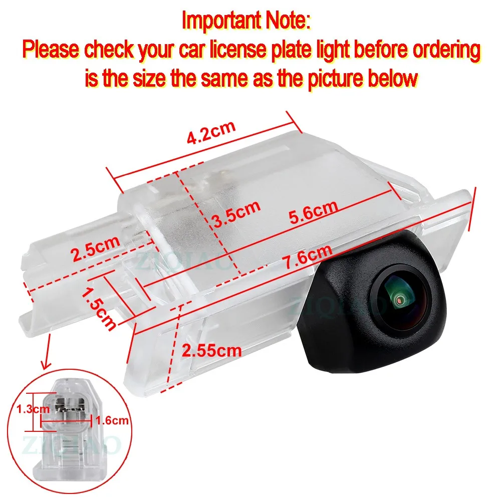 ZIQIAO for Peugeot 508 Sedan SW RXH 208 301 307 308 408 2008 3008 HD Rear View Camera HS096