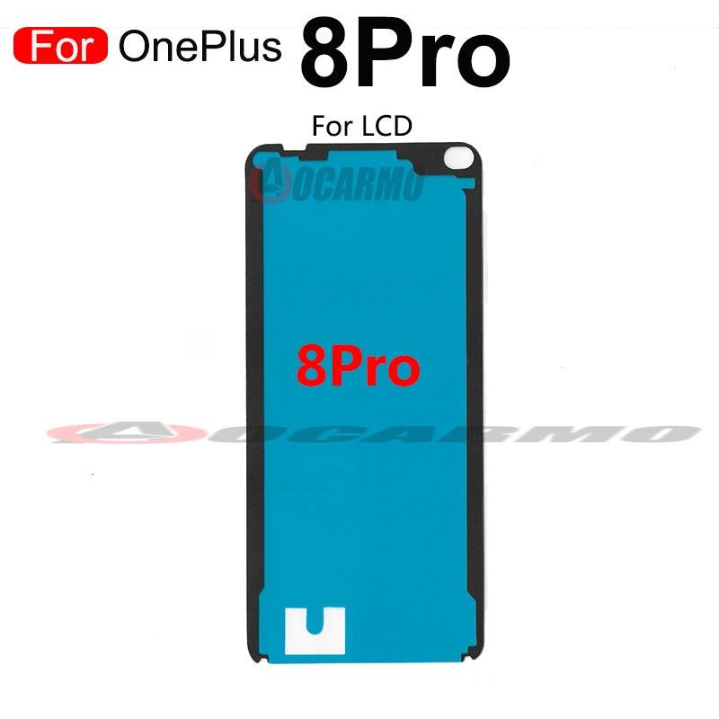 For OnePlus 8T 1+8 8 7 Pro 7PRO Front LCD Screen Display Adhesive Sticker Glue Tape Replacement Part