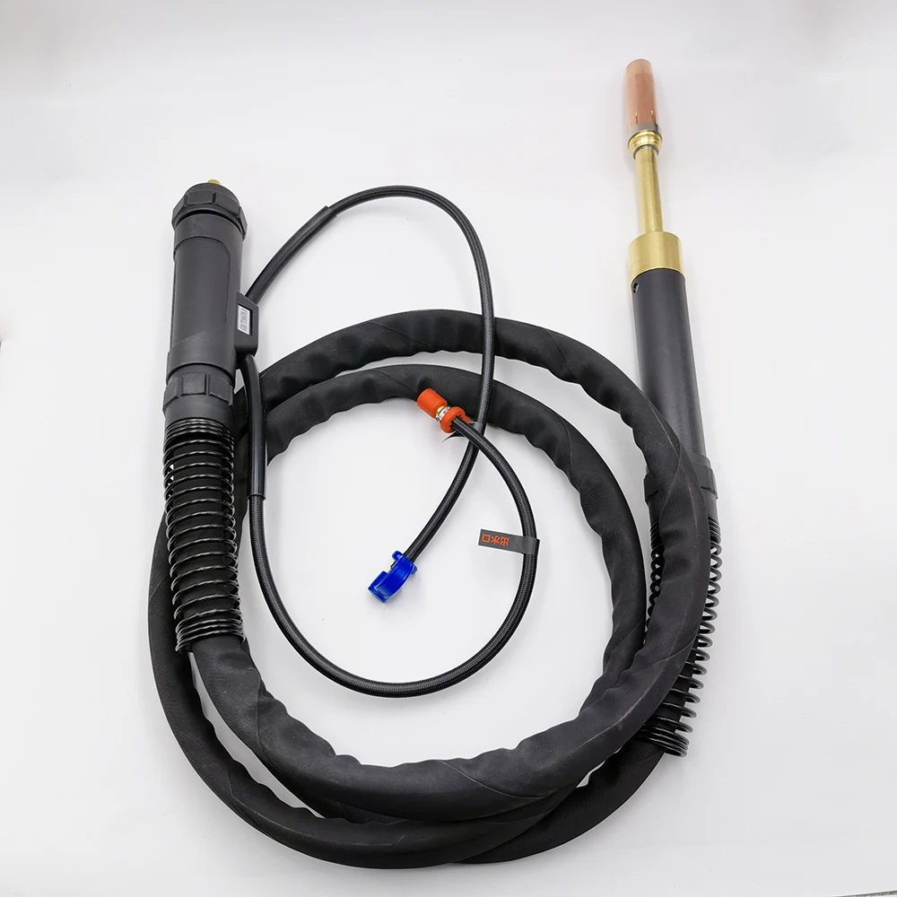 3 Meter 10feet Cable Binzel AUT 501D Straight MIG welding torches Water Cooled with Euro Connector Connection