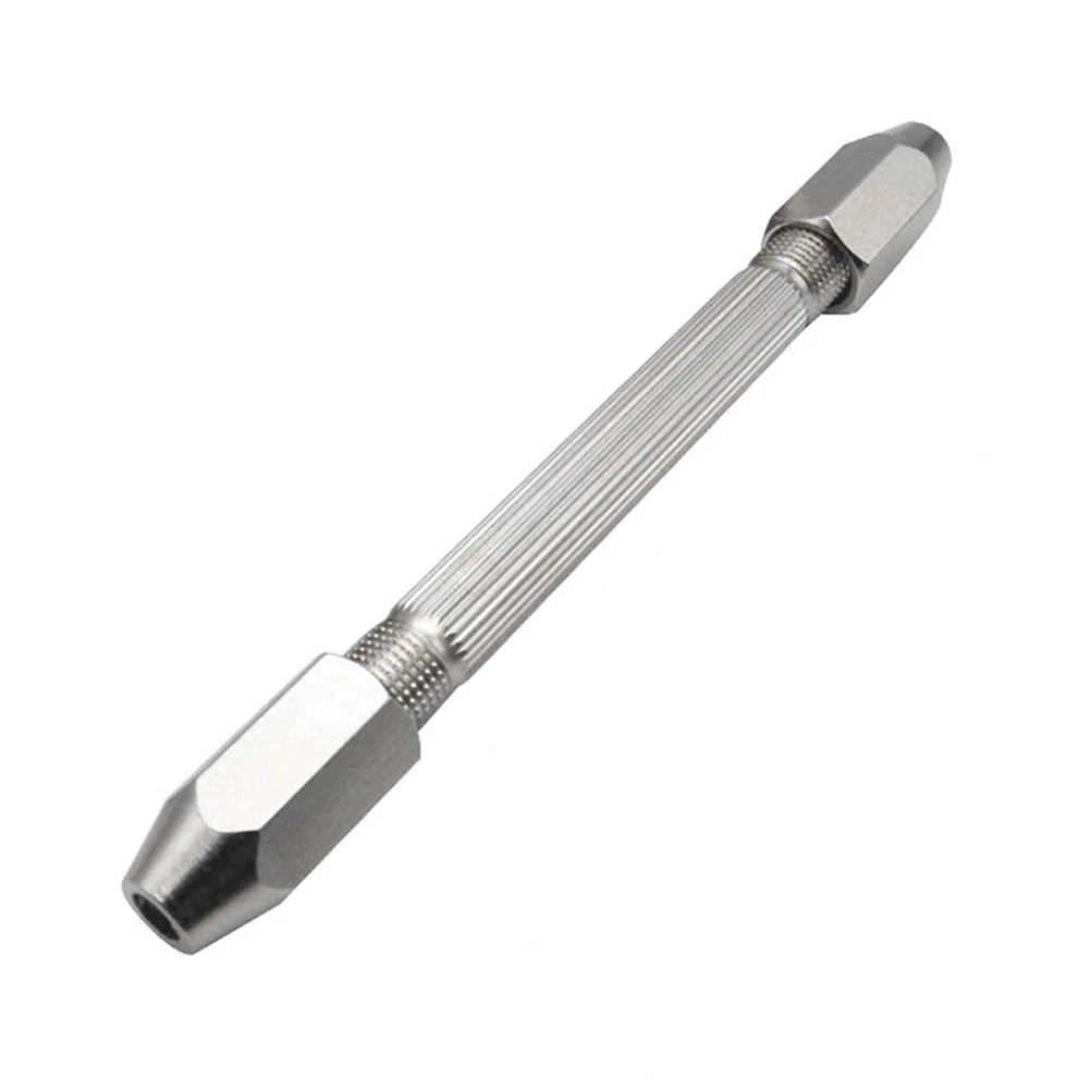 Kit punte da trapano mandrini a mano Set orologiaio legno 0.5-3.2mm gamma di serraggio 1.0mm-3.0mm 11 pezzi Set argento galvanico