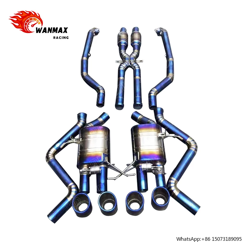 

Высокопроизводительная выхлопная система Catback из титанового сплава для E90 E92 E93 E9X M3 2008-2013