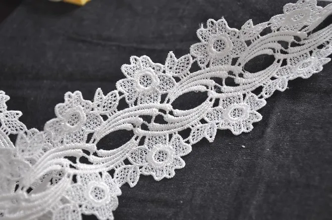 

3 ярда белый цветок пиона кружевные юбки, аксессуары для штор кружево, аксессуары для одежды ручной работы своими руками кружевная отделка