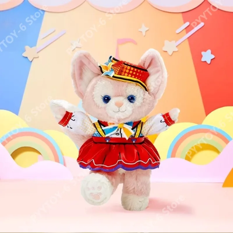 

Disney Colorful Celebration Street Party LinaBell Plush Toy Delicate Soft Comfortable Fine Dense Fur Decoration New Year Gift
