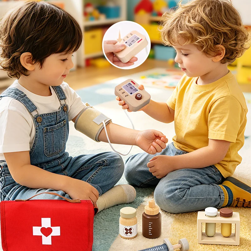 Kit Medico in Legno per Bambin - Kids Doctor Education recensione e prezzo
