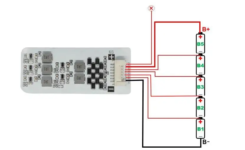 Papan Keseimbangan Baterai Li-ion Lifepo4 Equalizer Aktif untuk 2S 3S 4S 8S 10S 13S 15S 16S 20S 24S 32S Kemasan Baterai Lithium