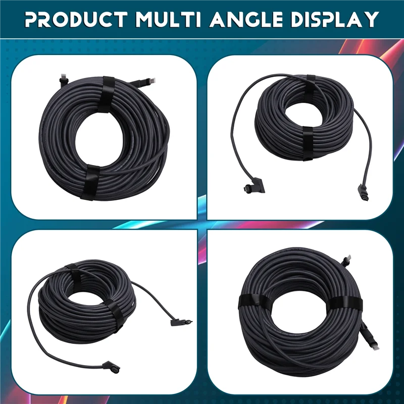 

-A96P Rectangular Satellite Replacement Cable 1000Mbps Multifunctional For Starlink Rectangular Satellite V2