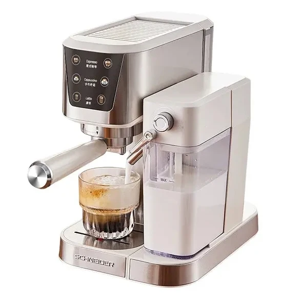 Professional Stainless Steel Coffee Maker Hot Selling Electric Espresso Machine Touch Screen Color Screen Cappuccino H