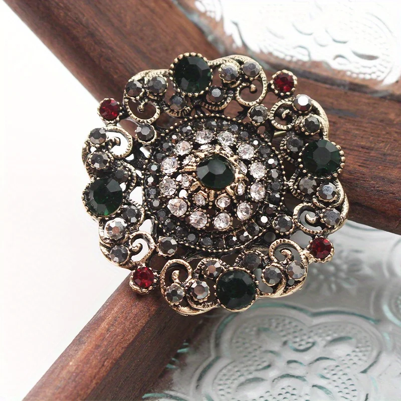 Vintage Baroque Court-style Costume Accessories Temperament Coat Brooch Corsage
