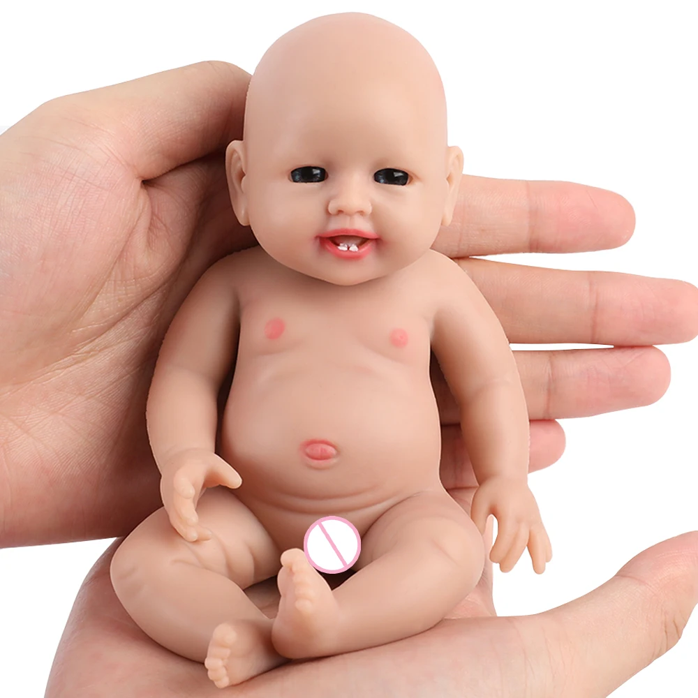 IVITA WG1508 7 polegada 209g 100% Silicone Reborn Baby Doll Realista Girl Dolls para Crianças Natal Aniversário Brinquedos