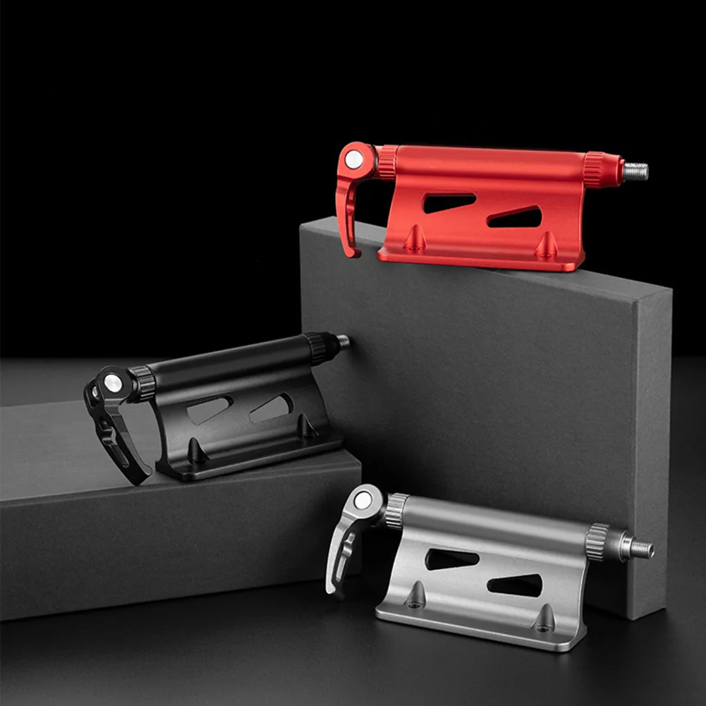 

Easy Bike Storage Bicycle Fork Mount Aluminum Support Compact Design Storage Height Adjustable Mount Lightweight Aluminum Alloy