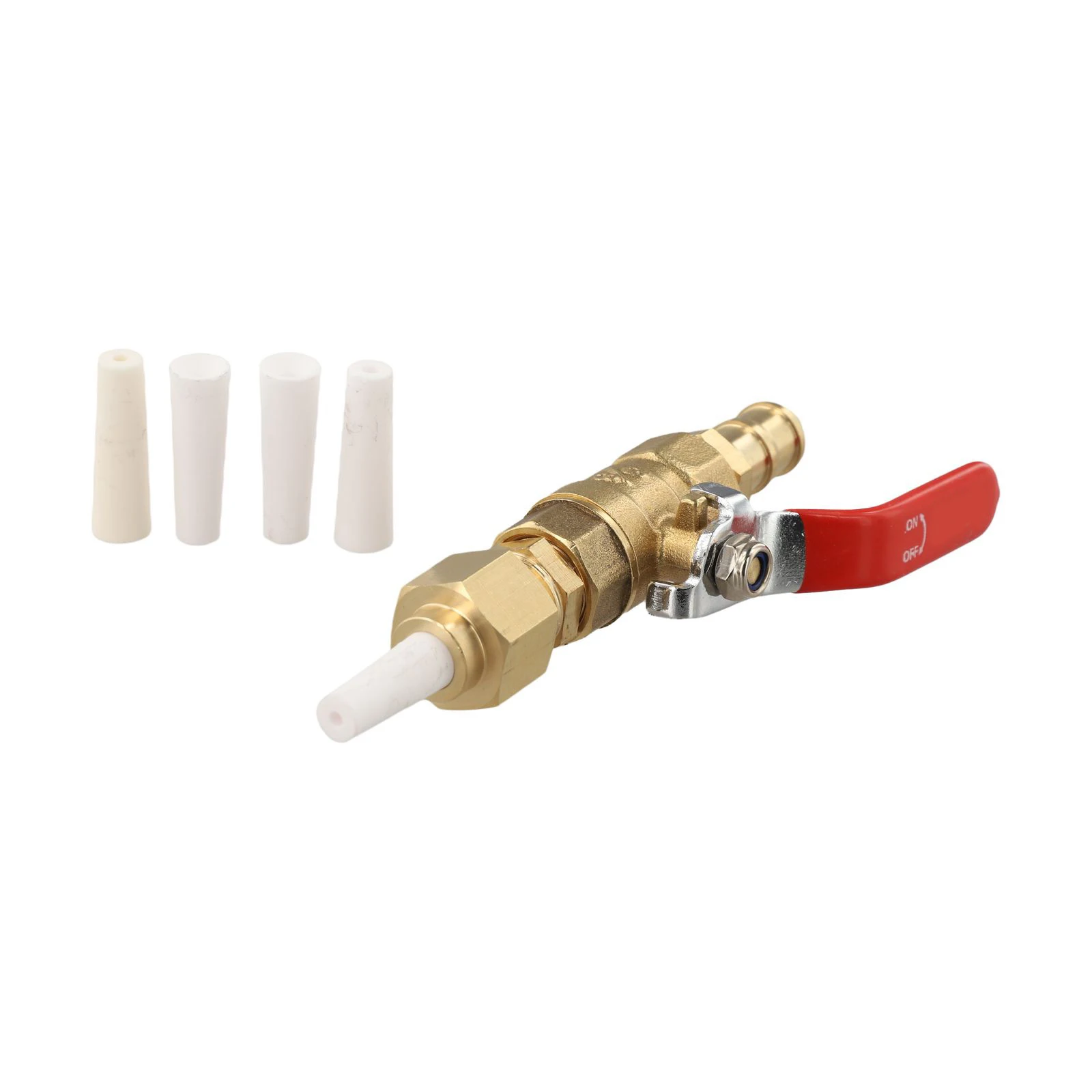 Valve Sandblaster Tool with 4 Nozzle Tips 2 4/2 7/3 2/3 6mm for Efficient Removal of Rust and Paint from Metal Surfaces