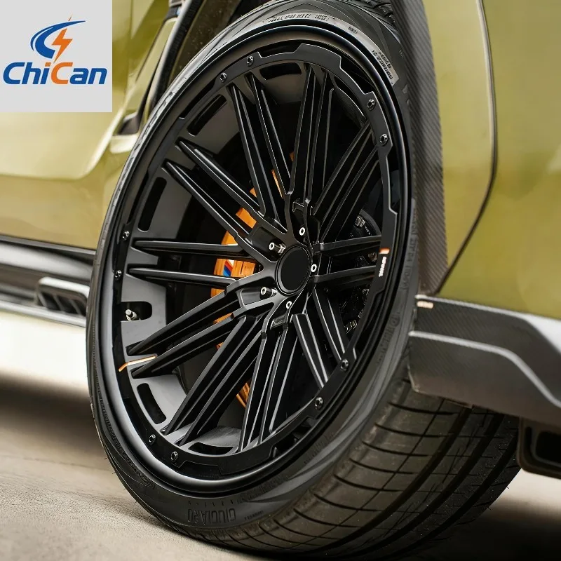 

【2026】Chican Custom Forged 19-20 Inch Multi Spoke Monoblock Black Passenger Car Rim 5x112 5X130 5X120 5X114.3 6X135 6X139.7​