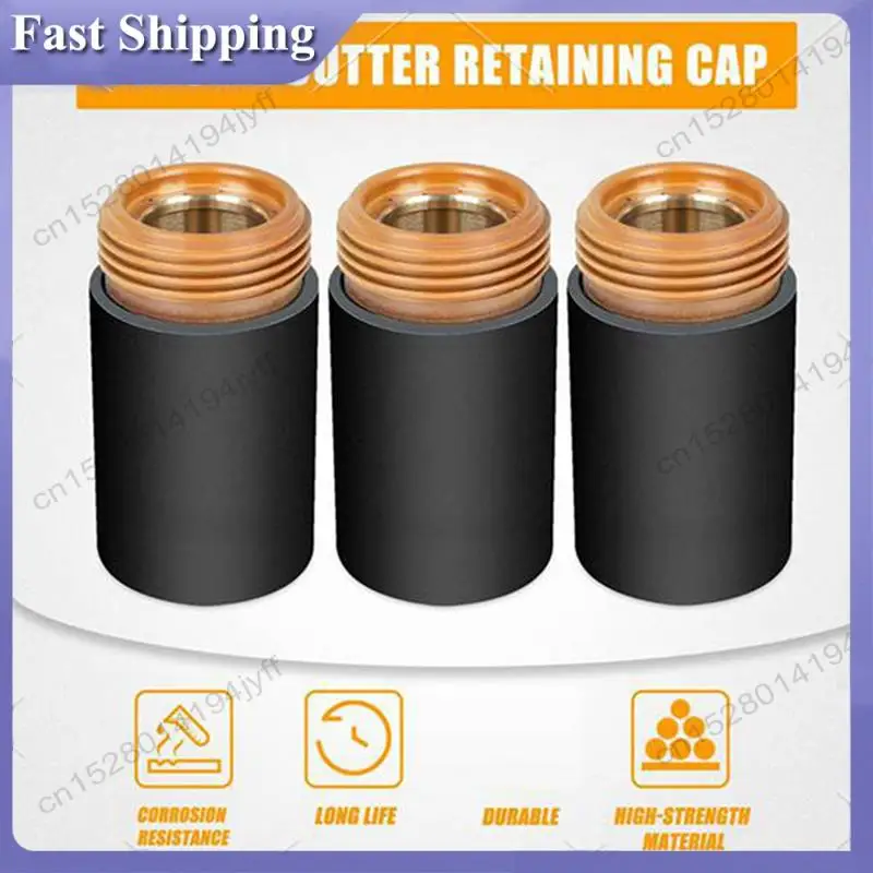 

-ABDH 12Pcs 220854 Retaining Cap Plasma Consumable Fit For 45XP/65/85/105 Cutting Torch
