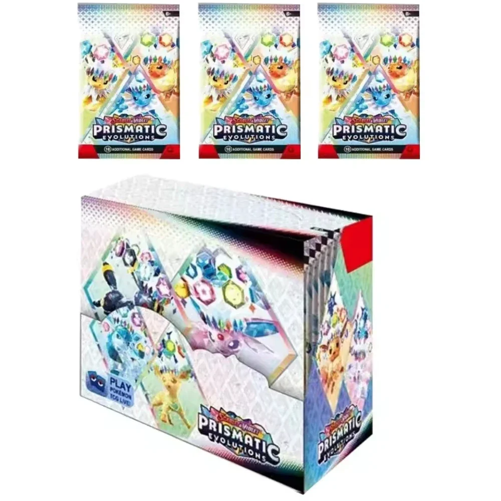2025 Pokemon Destined Rivals Prismatic Evolutions Card Stellar Crown 151 Ultra Prism English Booster Battle Transaction Card
