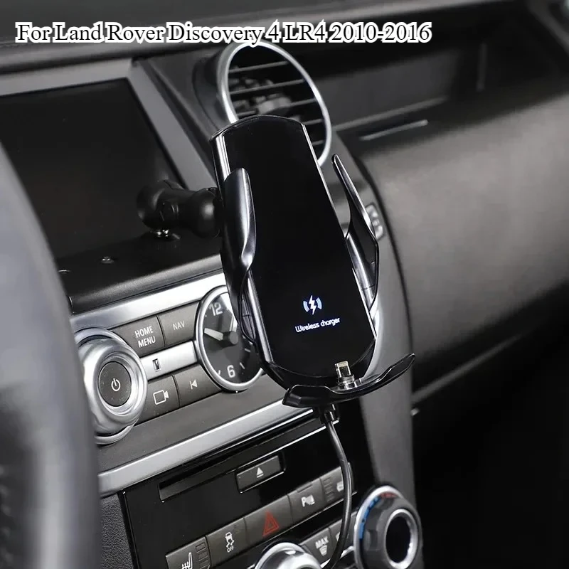 

For Land Rover Discovery 4 LR4 2010-2016 Black Car Navigation Screen Front Mobile Phone Bracket GPS Navigation Car Accessories