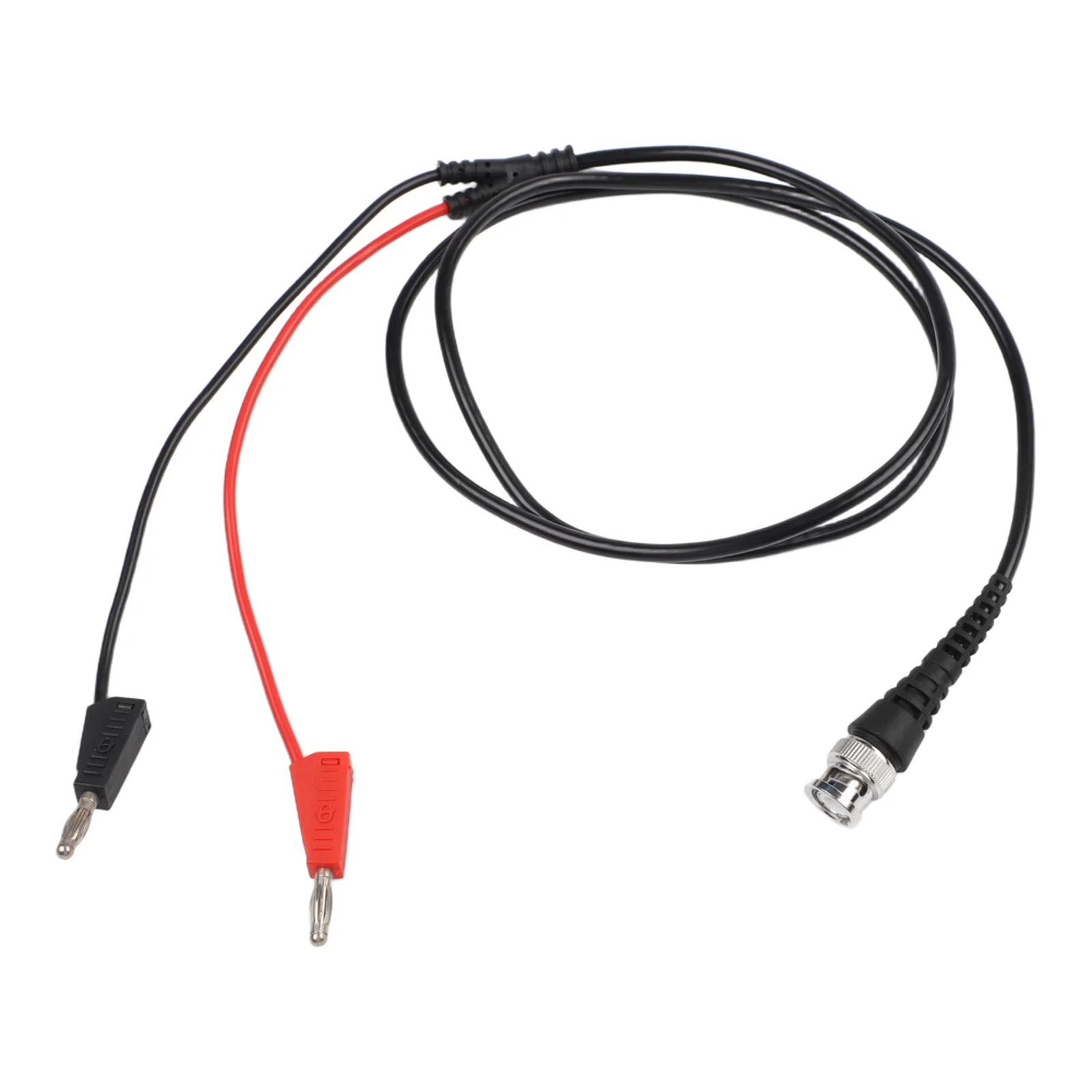 BNC To Dual 4mm Banana Oscilloscope Probe Cable Suitable For Benchtop Testing Demonstrations
