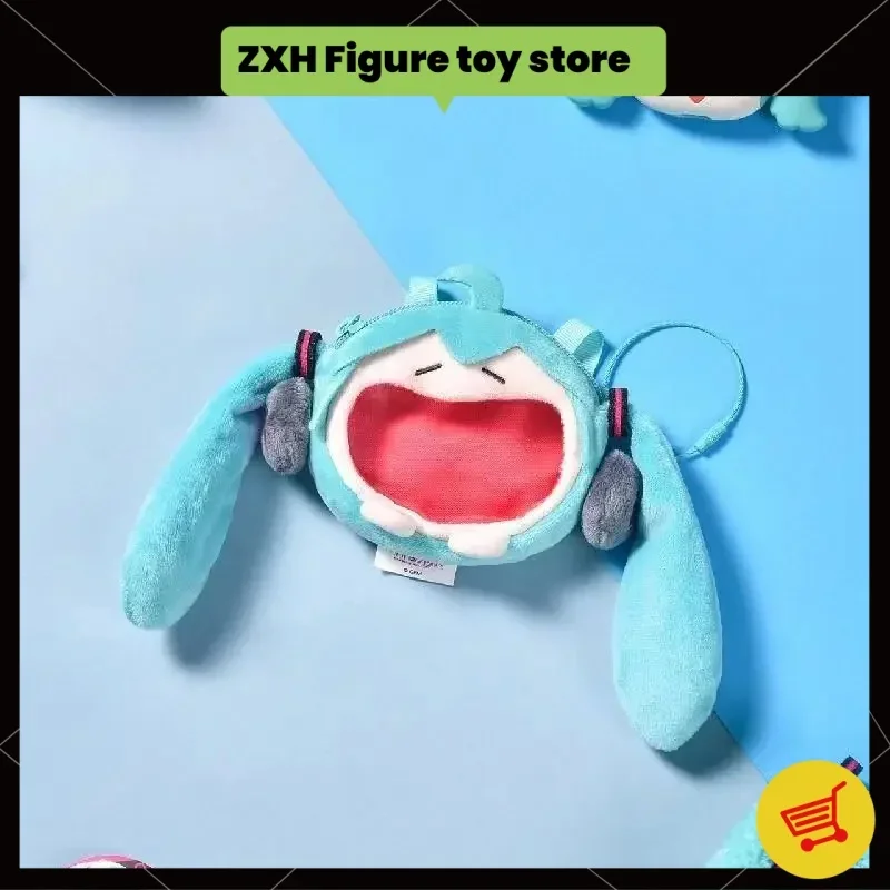 

Hatsune Miku новая аниме периферийная версия Q кавайная фигурка многофункциональная плюшевая мини-сумка для наушников