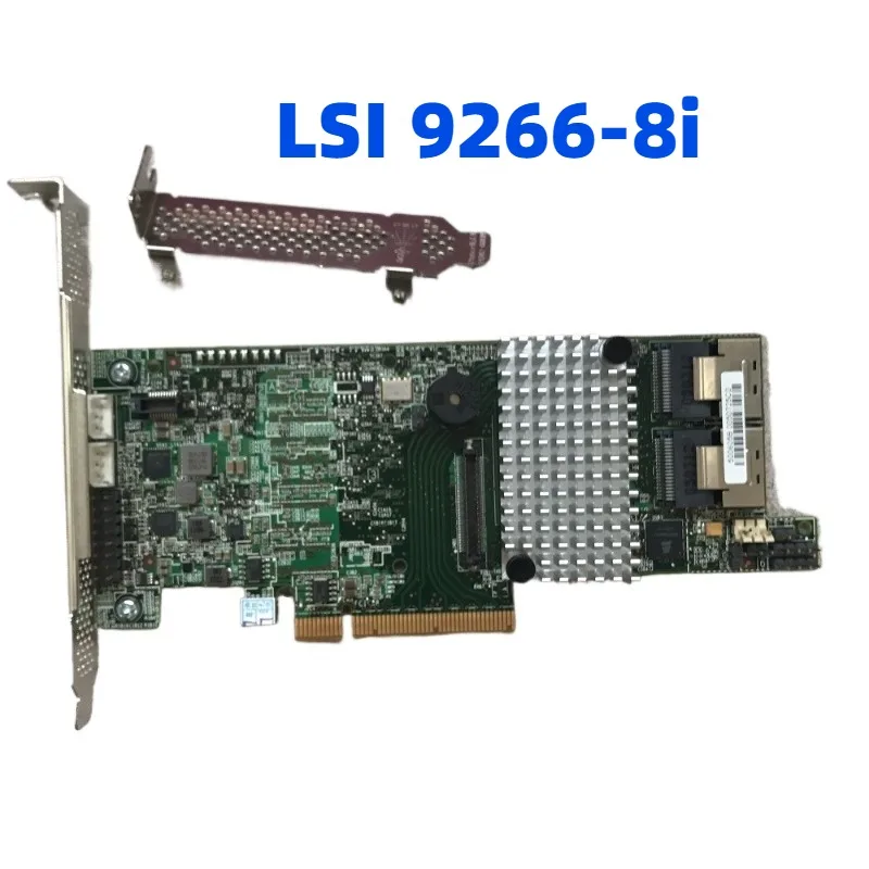 

LSI 9266-8i 8-Port 6Gb/s SATA+SAS PCI-E 2.0 8-Port 1GB RAID Controller Card -