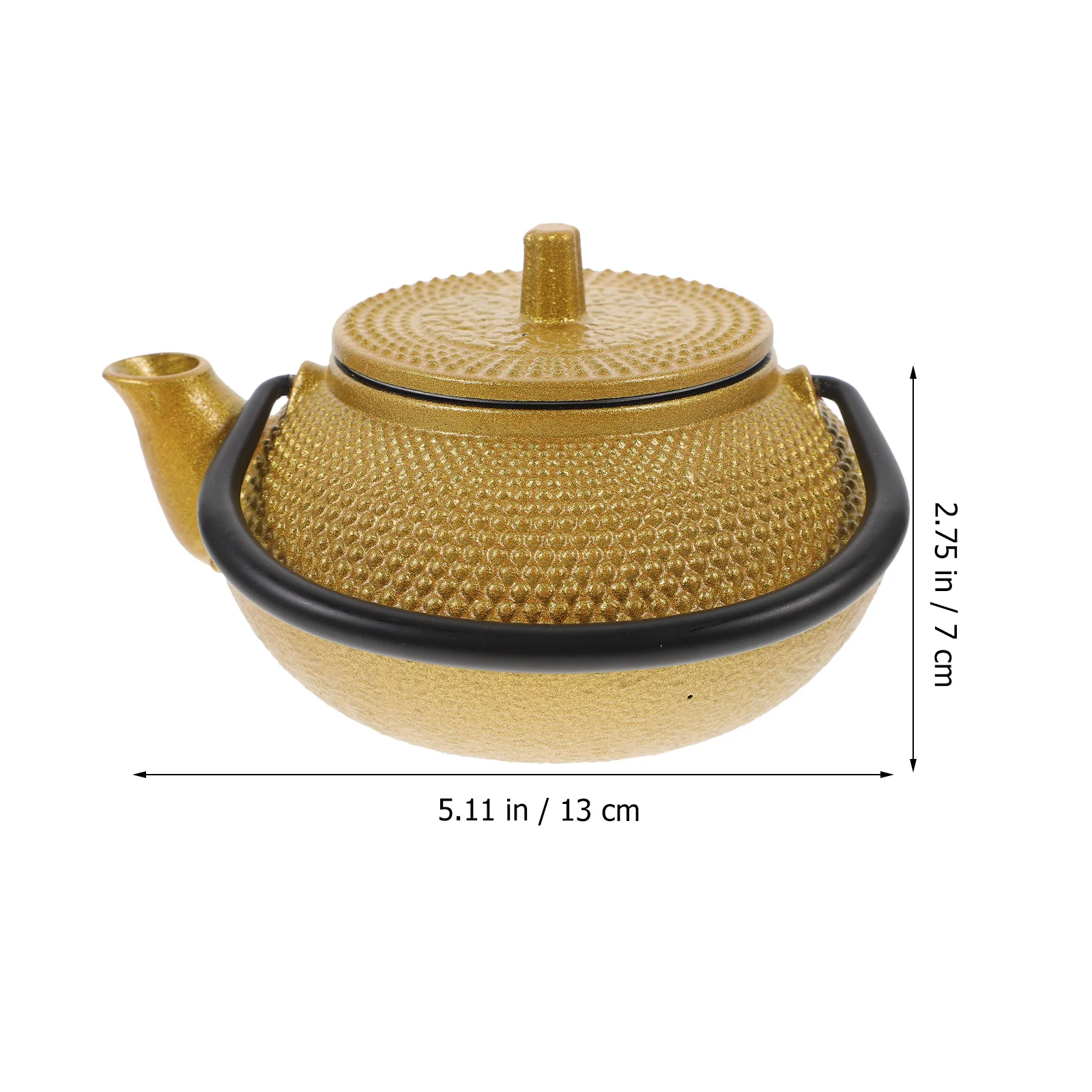 

Traditional Chinese Style Cast Iron Teapot Heat Resistant Metal Kettle Efficient Boil Tea Pot Cast Iron Teapot