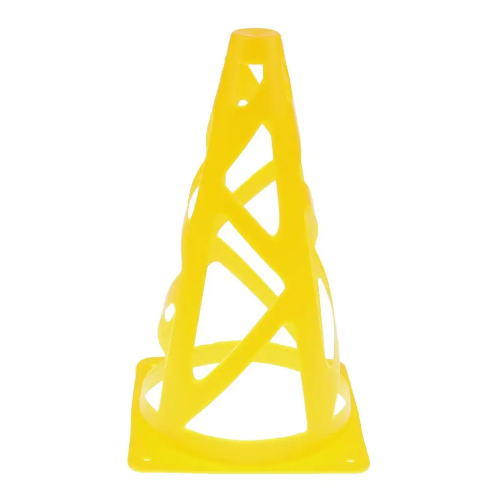 Speed Training Cones Plastic Traffic Football Obstacles Set for Team Sports Practice and Party Event Activities
