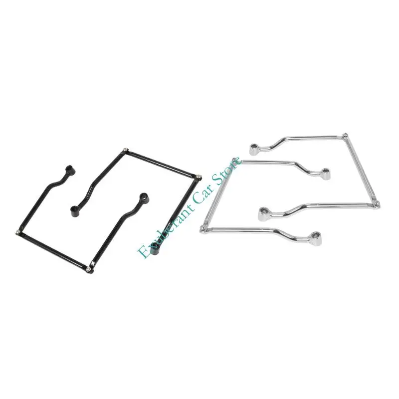 

Motorcycle Accessory Side Luggage Support Bracket Rack Rust Proof Coating Fits Most Bikes For Travel And Daily Use