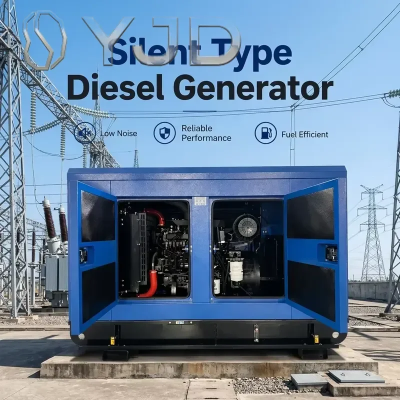 60kVA-80kVA Weichai Series Silent Diesel Generator Set 1500rpm High Quality Three-phase Industrial Backup Generator ATS for